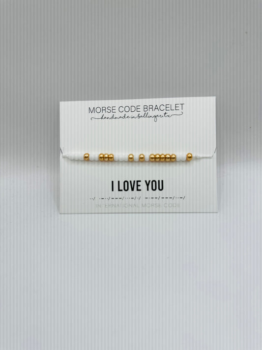 I Love You Morse Code