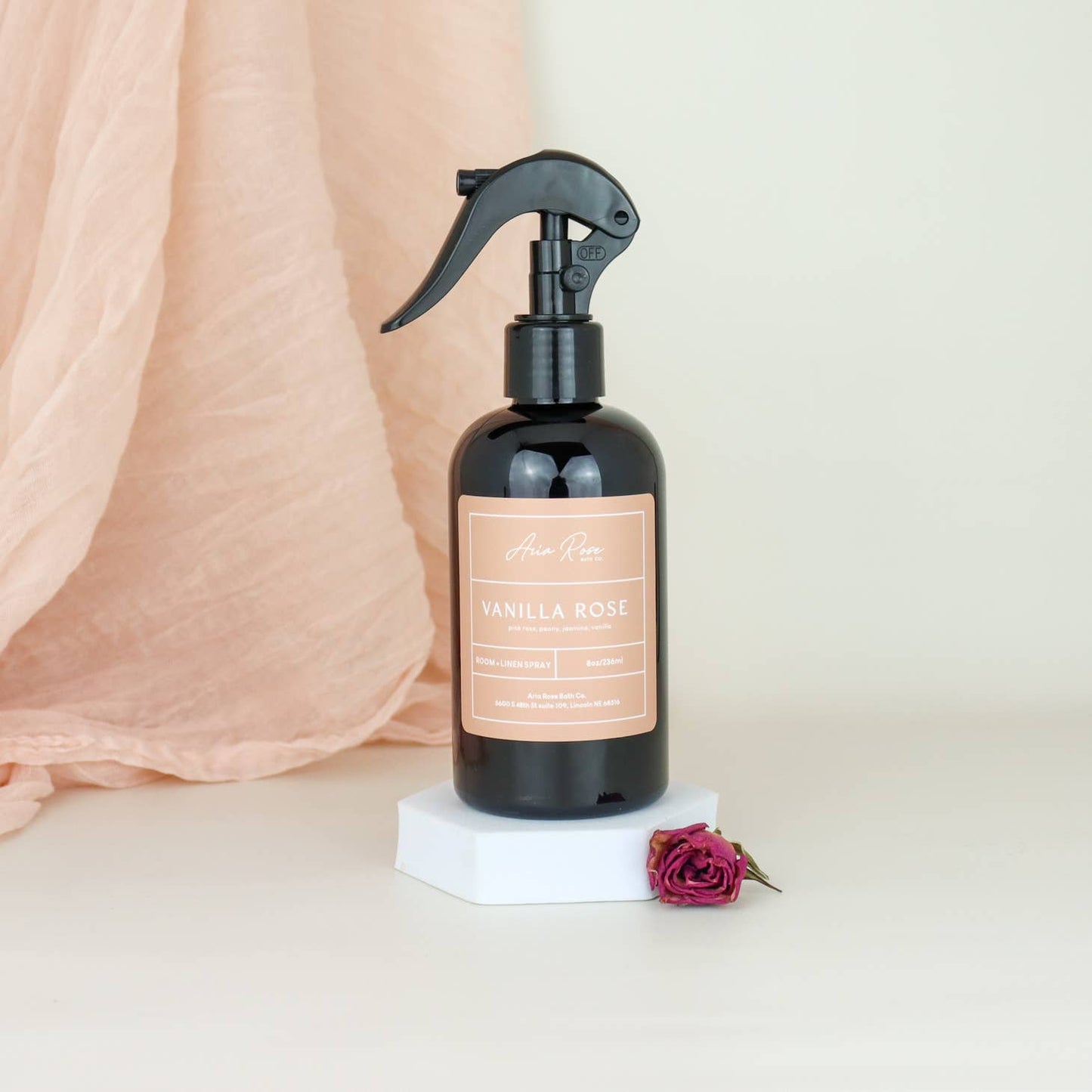 Vanilla Rose Room + Linen Spray