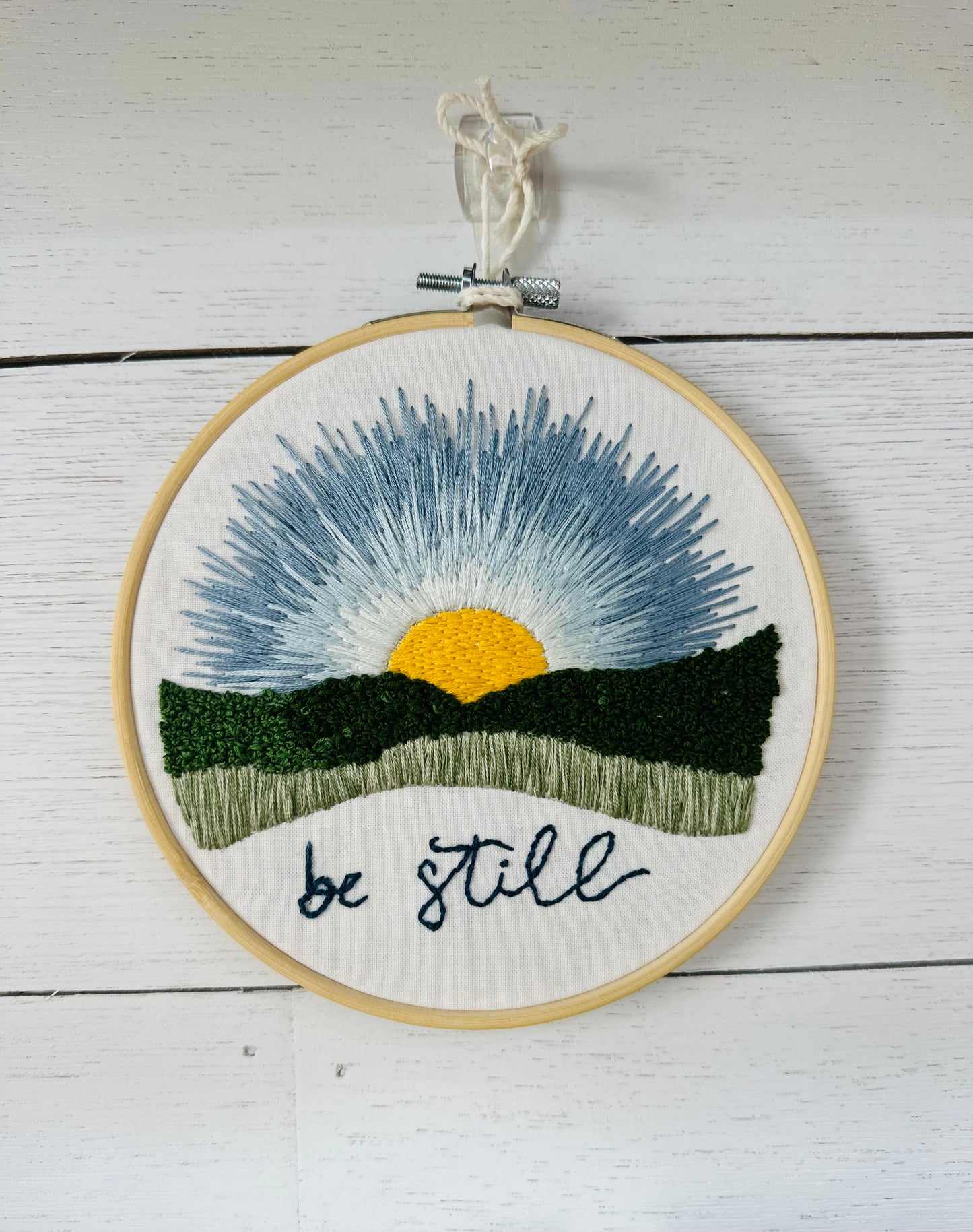 Be Still Embroidery