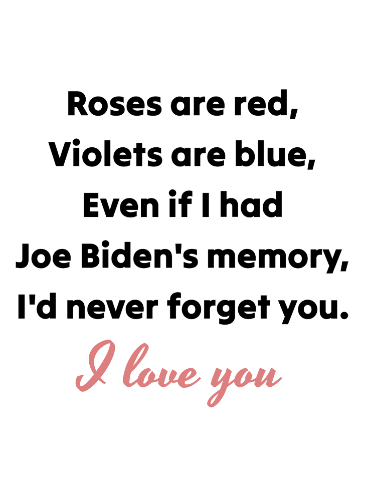 Valentines Political Cards