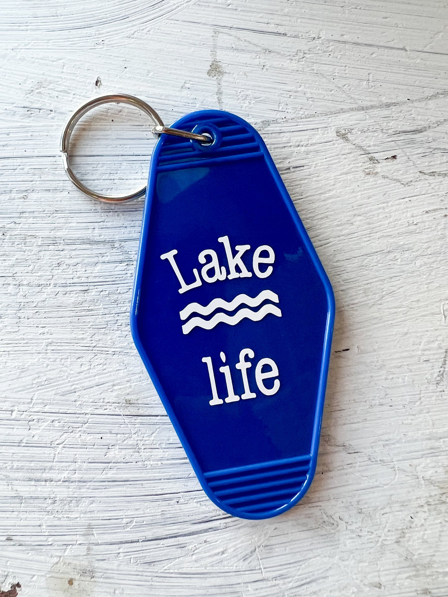 "Lake Life" Hotel Keychain