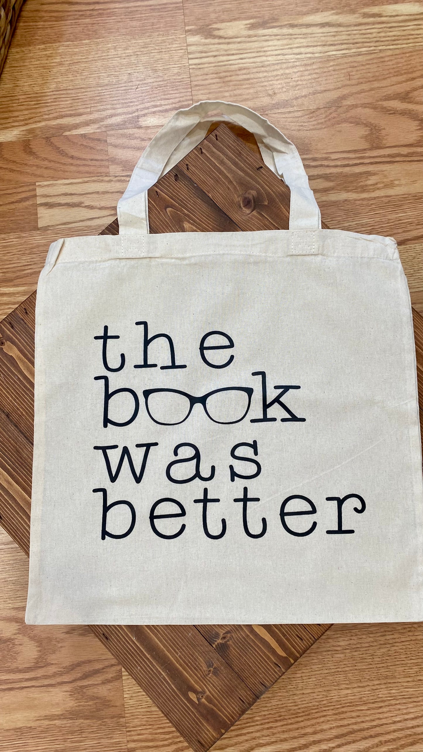 The Book Was Better Shopping Tote