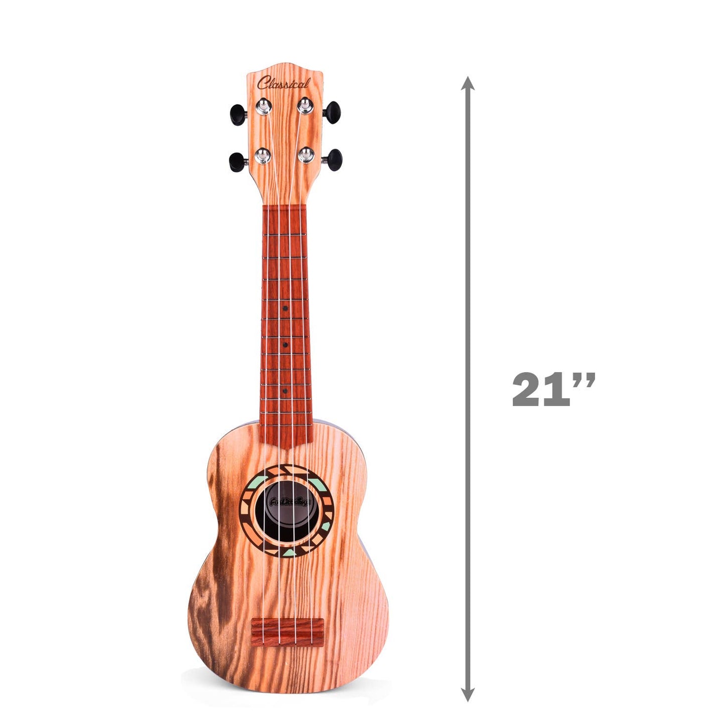 21 Inch Toy Guitar Ukulele for Kids Musical Instruments