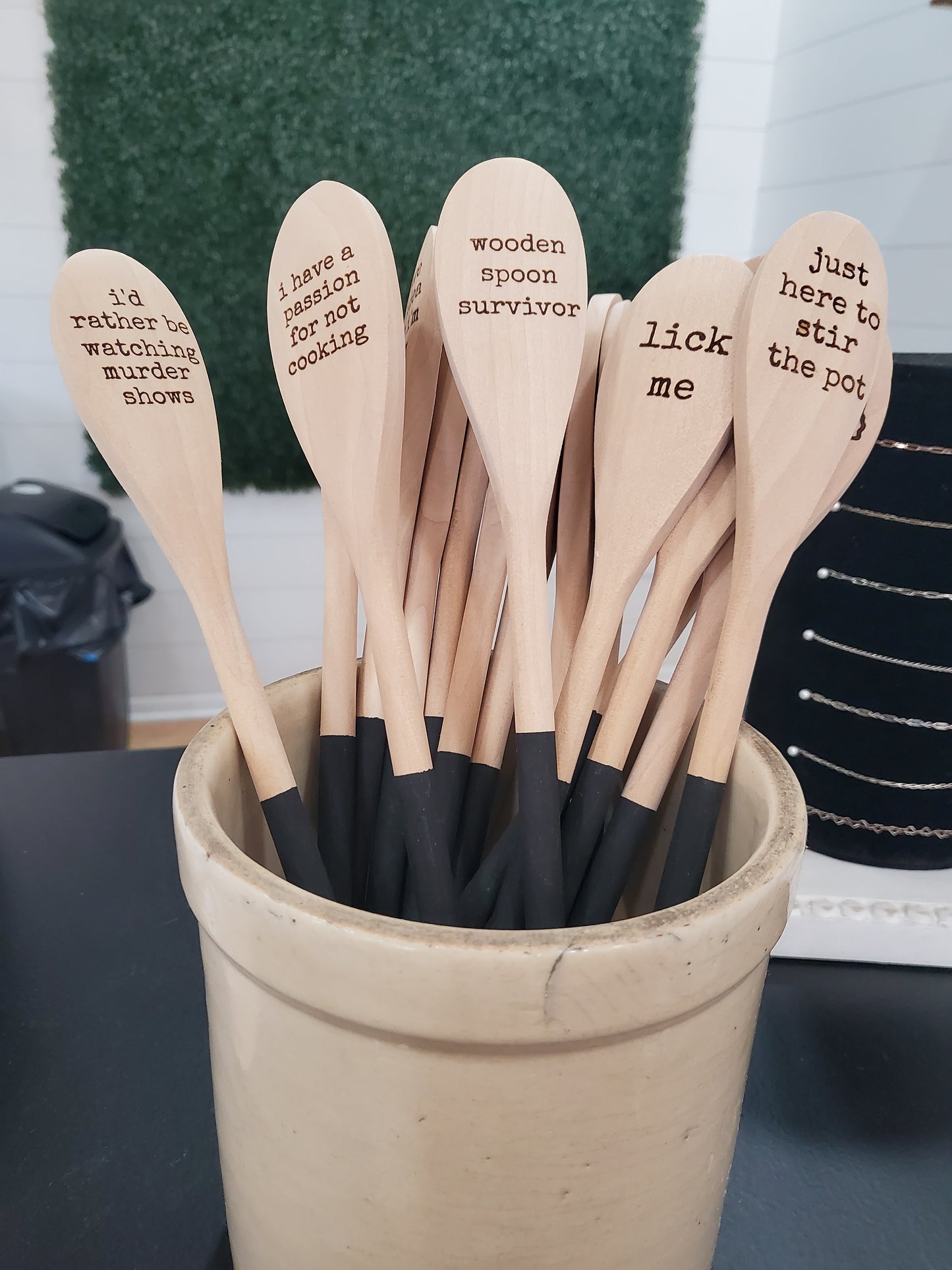 Engraved Snarky Spoons