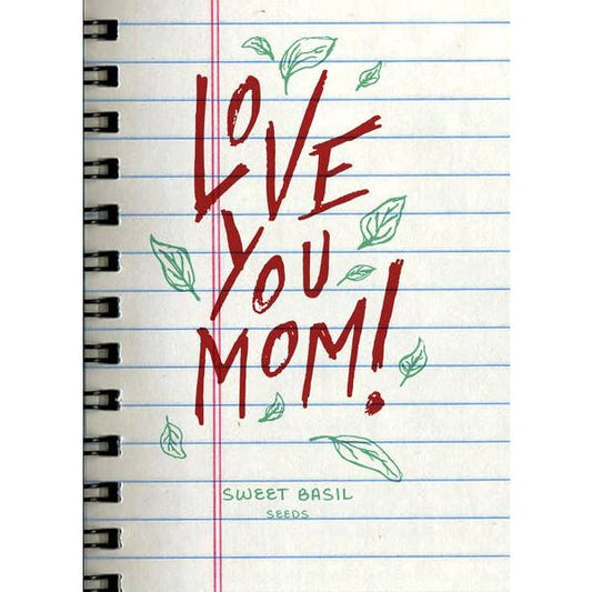 Love You Mom Pesto Recipe - Basil Seed Packets