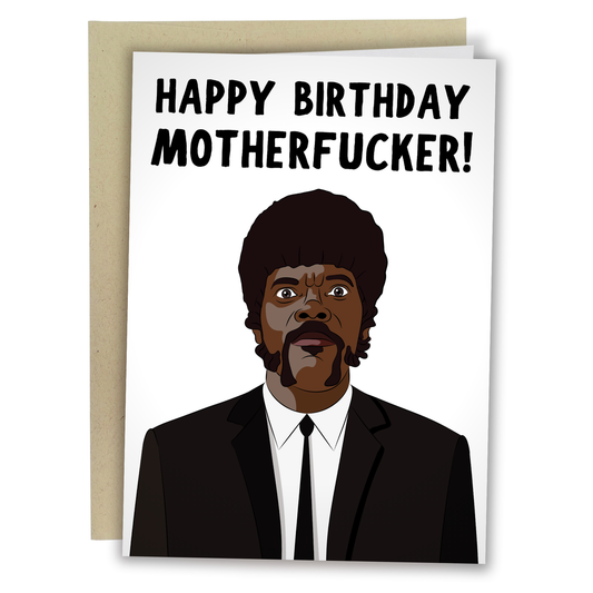 Happy Birthday Mother Fucker Card