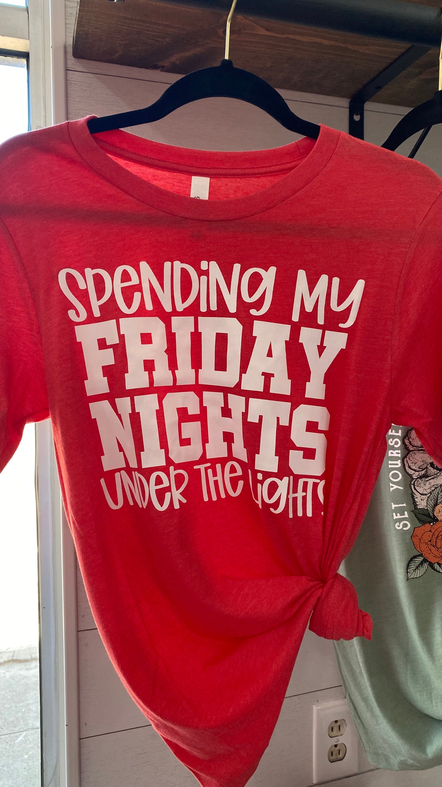 Spending My Friday Nights Under The Lights Bearcat Tshirt