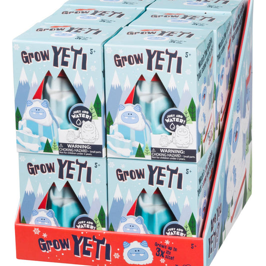 Toysmith Hatchin' Grow Yeti, Just Add Water, Fun Diy Kit