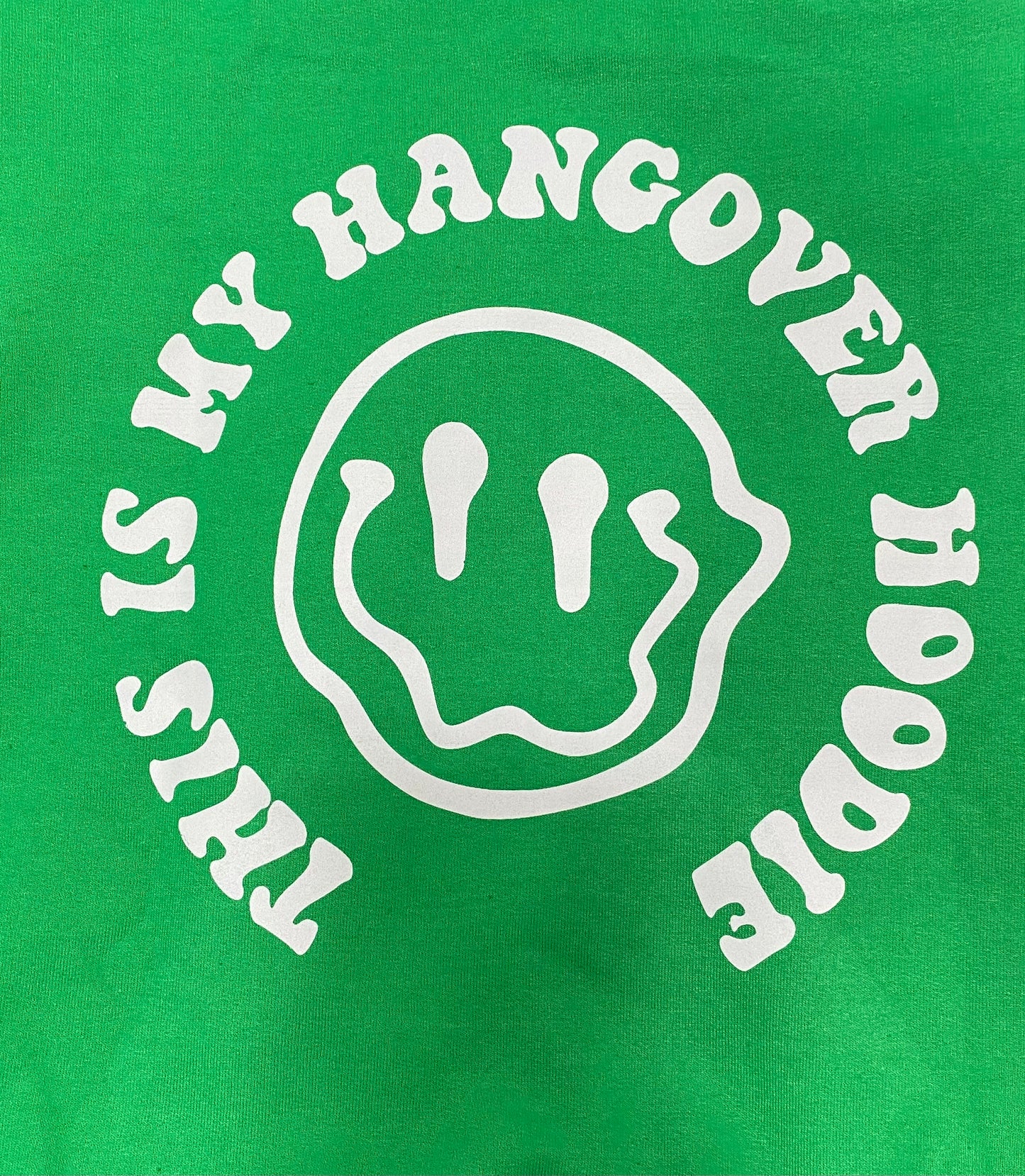 Hungover Hoodie in Kelly Green